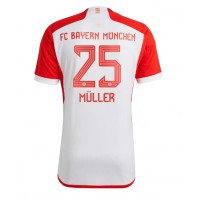 Echipament fotbal Bayern Munich Thomas Muller #25 Tricou Acasa 2023-24 maneca scurta